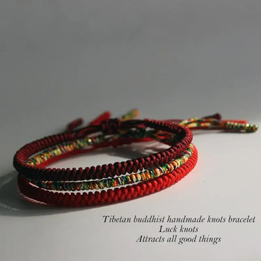 Tibetan Buddhist Handmade Knots Bracelet-Your Soul Place